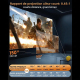 Vidéoprojecteur Intelligent Android 14 720p LCD 150 ANSI Mise Au Point Électronique WiFi 5G 1 Go 8 Go Prise EU - www.yonis-sh...