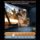 Vidéoprojecteur Connecté Android 14 720p 150 ANSI Autofocus Correction Trapézoïdale Automatique WiFi 6 - www.yonis-shop.com
