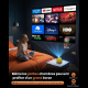 Vidéoprojecteur Connecté Android 14 720p 150 ANSI Autofocus Correction Trapézoïdale Automatique WiFi 6 - www.yonis-shop.com
