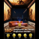 Vidéoprojecteur Connecté Android 14 720p 150 ANSI Autofocus Correction Trapézoïdale Automatique WiFi 6 - www.yonis-shop.com