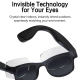 Lunettes Connectées Avec Caméra 8 MP Vidéo 1200p Traduction IA Reconnaissance Des Objets Et Enregistrement Audio - www.yonis-...