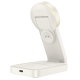 Chargeur Sans Fil Magnétique 3 En 1 Pliable Pour Smartphone Écouteurs Et Apple Watch 15 W Avec Éclairage Ambiant - www.yonis-...