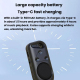 Enceinte Bluetooth Portable Pour Extérieur Étanche IPX5 Autonomie 4 Heures Bluetooth 5.4 Mains Libres Prise Type-C - www.yoni...