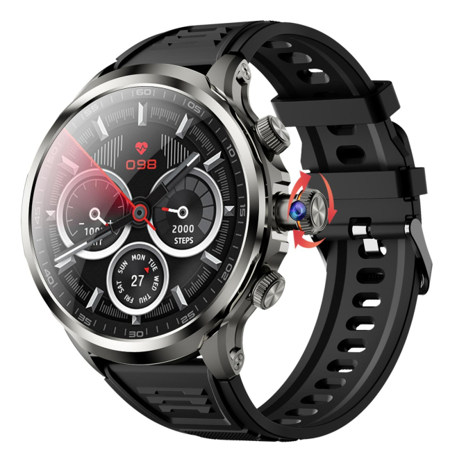 Smartwatch 5G Avec Appels GPS Caméra Rotative 190° 1880 mAh Et Résistance IP67 - www.yonis-shop.com