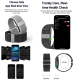 Bracelet Fitness Sans Écran Avec Suivi Cardiaque Et Sommeil IP68 Autonomie De Plus De 15 Jours - www.yonis-shop.com