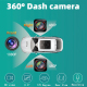 DVR Automobile 1080P Haute Définition Vision Nocturne Infrarouge Objectifs Avant Gauche Et Droite - www.yonis-shop.com