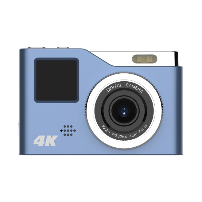 Appareil Photo Numérique Pour Enfants 4K À Double Écran Léger Pour Photos Et Vidéos Avec Autofocus - www.yonis-shop.com