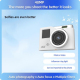 Appareil Photo Numérique Pour Enfants 4K À Double Écran Léger Pour Photos Et Vidéos Avec Autofocus - www.yonis-shop.com