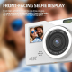Appareil Photo Numérique Pour Enfants 4K À Double Écran Léger Pour Photos Et Vidéos Avec Autofocus - www.yonis-shop.com