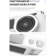 Appareil Photo Numérique Pour Enfants 4K À Double Écran Léger Pour Photos Et Vidéos Avec Autofocus - www.yonis-shop.com