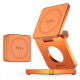 Station De Charge Sans Fil Magnétique 3 En 1 Pliable 25 W Pour Smartphone Montre Connectée Et Écouteurs - www.yonis-shop.com
