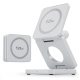 Station De Charge Sans Fil Magnétique 3 En 1 Pliable 25 W Pour Smartphone Montre Connectée Et Écouteurs - www.yonis-shop.com