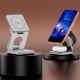 Station De Charge Sans Fil Magnétique 3 En 1 Pliable 25 W Pour Smartphone Montre Connectée Et Écouteurs - www.yonis-shop.com