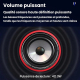 Vidéoprojecteur Portable HD 1080P Pour Home Cinéma Avec Auto Focus Android 12 Wi Fi Double Bande Et Bluetooth 5 2 - www.yonis...