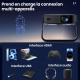 Vidéoprojecteur Portable HD 1080P Pour Home Cinéma Avec Auto Focus Android 12 Wi Fi Double Bande Et Bluetooth 5 2 - www.yonis...