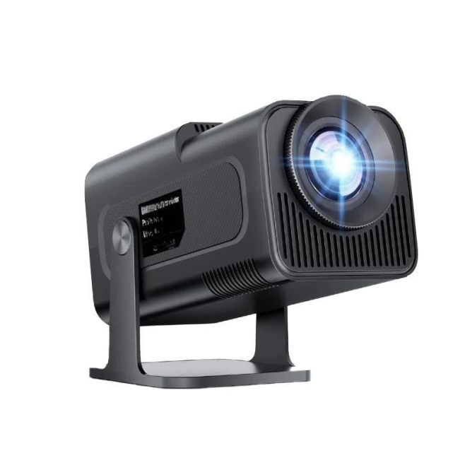 Projecteur Vidéo Portable Android 11 Avec WiFi 6 Bluetooth Rotation À 180° Et Correction Trapézoïdale Automatique - www.yonis...