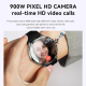 Montre Connectée 5G À Carte SIM Avec Caméra Rotative À 190° GPS NFC Et Batterie 2100 mAh - www.yonis-shop.com