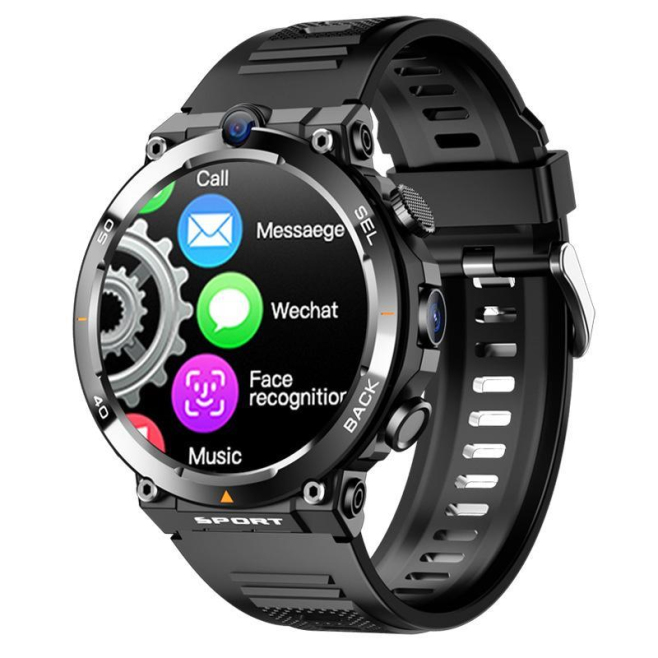 Montre Connectée 4G Avec Double Caméra Pour Appels Vidéo NFC Et Résistance À L’Eau IPX7 - www.yonis-shop.com