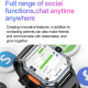 Montre Connectée Sportive Renforcée 5G Avec Carte SIM Google Play Store GPS Et Double Caméra - www.yonis-shop.com