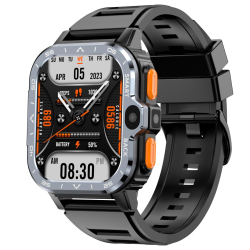 Montre Connectée Sport 5G Avec Carte SIM Google Play Store Double Caméra GPS Et Écran 2 Pouces Robuste