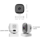 Caméra De Surveillance WiFi Grand Angle 3 MP Vision Nocturne 10 m Audio Bidirectionnel Enregistrement Continu 24 h 24 - www.y...