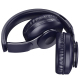 Casque Bluetooth Circum Auriculaire Noir Pour Écouter De La Musique Sans Fil - www.yonis-shop.com