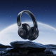 Casque Bluetooth Circum Auriculaire Noir Pour Écouter De La Musique Sans Fil - www.yonis-shop.com