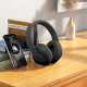Casque Bluetooth Circum Auriculaire Noir Pour Écouter De La Musique Sans Fil - www.yonis-shop.com