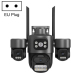 Caméra IP De Surveillance WiFi 3MP À Triple Objectif Avec Affichage Triple Écran PTZ Et Vision Nocturne En Couleur - www.yoni...
