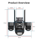 Caméra IP De Surveillance WiFi 3MP À Triple Objectif Avec Affichage Triple Écran PTZ Et Vision Nocturne En Couleur - www.yoni...