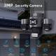 Caméra IP De Surveillance WiFi 3MP À Triple Objectif Avec Affichage Triple Écran PTZ Et Vision Nocturne En Couleur - www.yoni...