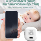 Caméra De Surveillance WiFi 3MP Pour Smartphone Vision Nocturne Couleur 0,001 Lux Audio Bidirectionnel - www.yonis-shop.com