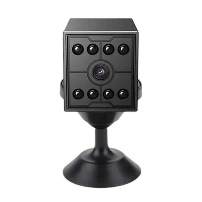 Caméra De Surveillance WiFi Mini 1080P Avec Vision Nocturne Détection De Mouvement Fixation Magnétique Et Batterie 1200 mAh -...