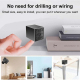 Caméra De Surveillance WiFi Mini 1080P Avec Vision Nocturne Détection De Mouvement Fixation Magnétique Et Batterie 1200 mAh -...