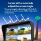 Moniteur De Caméra De Recul Sans Fil 7 Pouces HD Vision Nocturne Infrarouge Surveillance Quatre Voies 12 À 24 V - www.yonis-s...