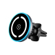 Support Téléphone Voiture Chargeur Sans Fil Qi 15W Aimant N52 Rotation 360° Compatible Appareils Qi Avec Câble - www.yonis-sh...