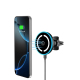 Support Téléphone Voiture Chargeur Sans Fil Qi 15W Aimant N52 Rotation 360° Compatible Appareils Qi Avec Câble - www.yonis-sh...