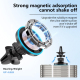 Support Téléphone Voiture Chargeur Sans Fil Qi 15W Aimant N52 Rotation 360° Compatible Appareils Qi Avec Câble - www.yonis-sh...