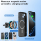 Support Téléphone Voiture Chargeur Sans Fil Qi 15W Aimant N52 Rotation 360° Compatible Appareils Qi Avec Câble - www.yonis-sh...