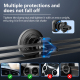 Support Téléphone Voiture Chargeur Sans Fil Qi 15W Aimant N52 Rotation 360° Compatible Appareils Qi Avec Câble - www.yonis-sh...