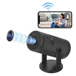 Caméra WiFi De Surveillance Pour Maison Animaux Et Enfants Avec Audio Bidirectionnel Vision Nocturne 5 À 8 M Et Enregistremen...