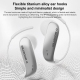 Écouteurs Bluetooth Sans Fil Avec Modes De Traduction Multiples Ultra Légers En Alliage De Titane Et Réduction De Bruit IA - ...