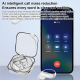 Écouteurs Bluetooth Sans Fil Avec Modes De Traduction Multiples Ultra Légers En Alliage De Titane Et Réduction De Bruit IA - ...