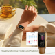 Montre Connectée Pour Femme Avec Écran AMOLED Suivi Santé Féminine 12 Modes Sport Et Étanchéité IP68 - www.yonis-shop.com