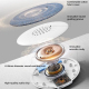 Machine À Bruit Blanc Pour Oreiller Ultra-Fine Bluetooth 6.0 Minuterie Arrêt Automatique Double Connexion Habillage Doux en L...