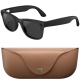 Lunettes De Soleil Connectées Avec Caméra 8 MP Assistant Vocal IA Traduction 26 Langues IP65 - www.yonis-shop.com
