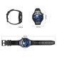 Montre Connectée Android 4G Pour Appels Vidéo Avec Écran AMOLED GPS NFC IP67 Et Batterie 1000 mAh - www.yonis-shop.com