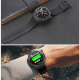 Montre Connectée Android 4G Pour Appels Vidéo Avec Écran AMOLED GPS NFC IP67 Et Batterie 1000 mAh - www.yonis-shop.com