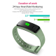 Bracelet Connecté Fitness IP67 Avec Suivi Cardiaque Sommeil Tension Artérielle Android iOS Autonomie 7 Jours - www.yonis-shop...