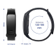Bracelet Connecté Fitness IP67 Avec Suivi Cardiaque Sommeil Tension Artérielle Android iOS Autonomie 7 Jours - www.yonis-shop...